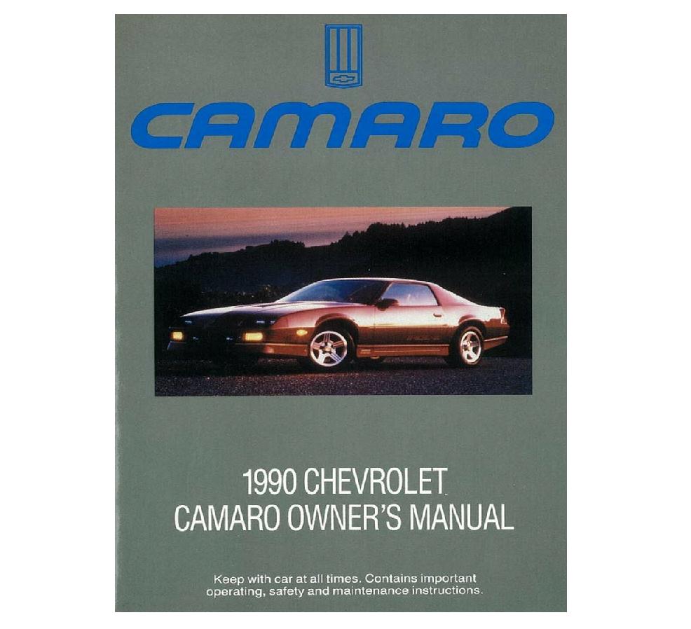 1990 Camaro Owners Manual